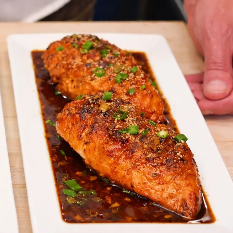 Sticky Soy Maple Chicken