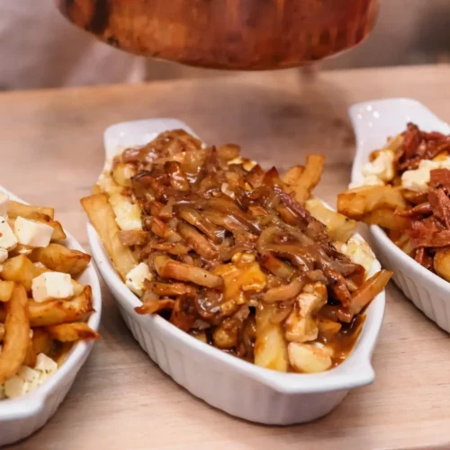 Poutine fran&ccedil;aise