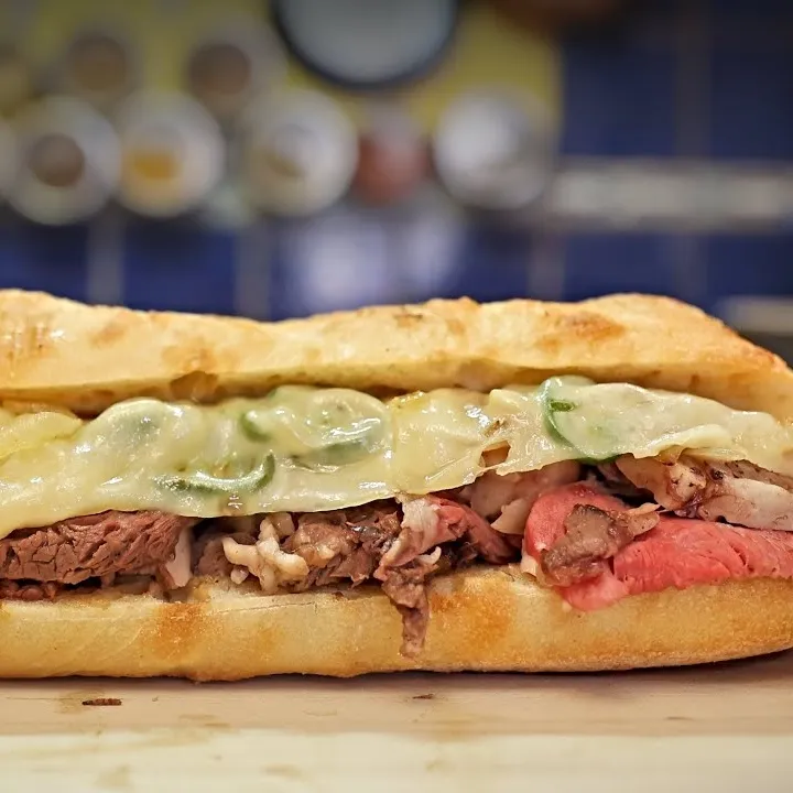 Sandwich au b&oelig;uf &eacute;pic&eacute;