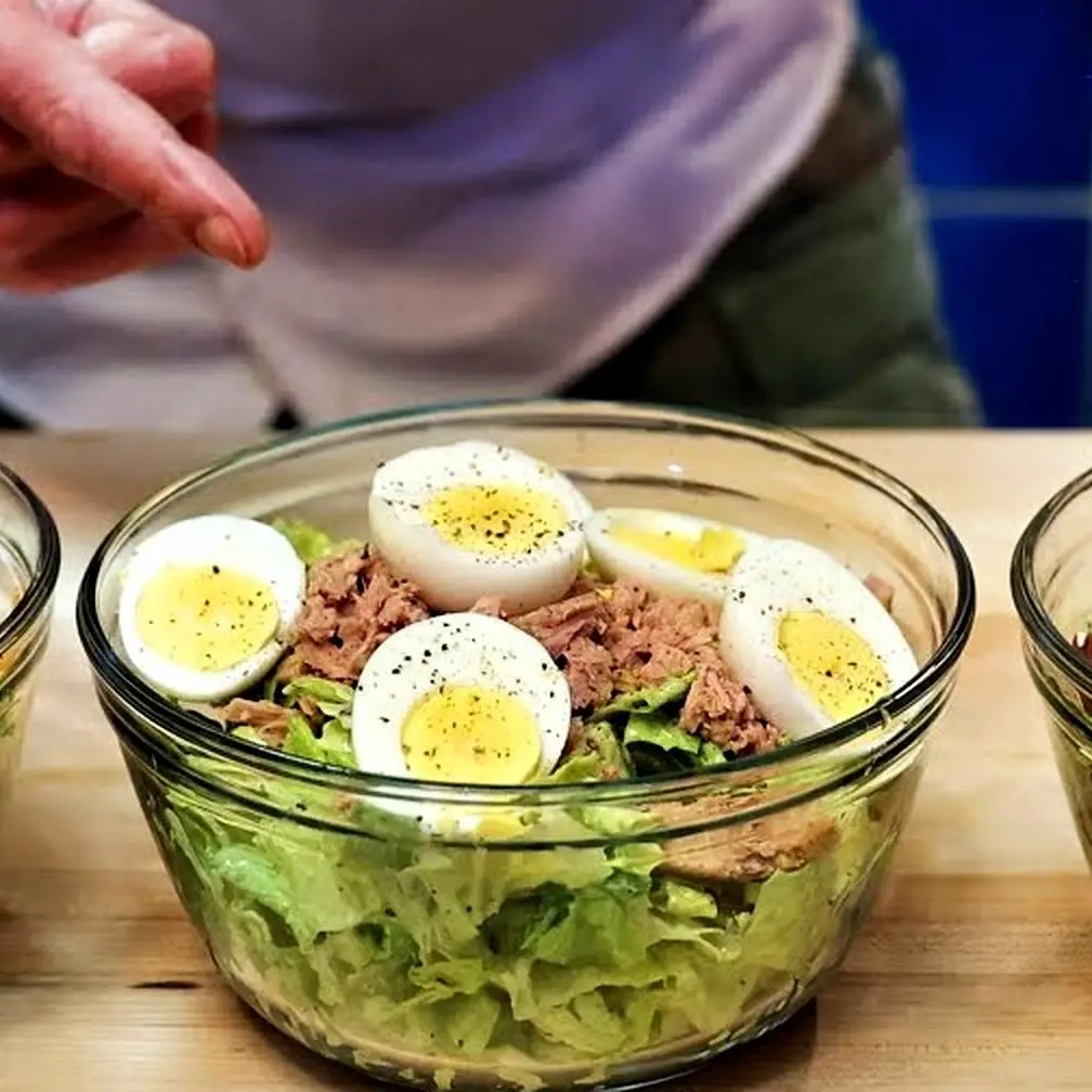 Tuna Salad with Eggs
