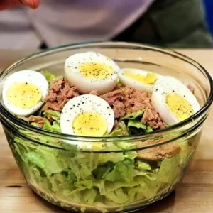 Tuna Salad with Eggs