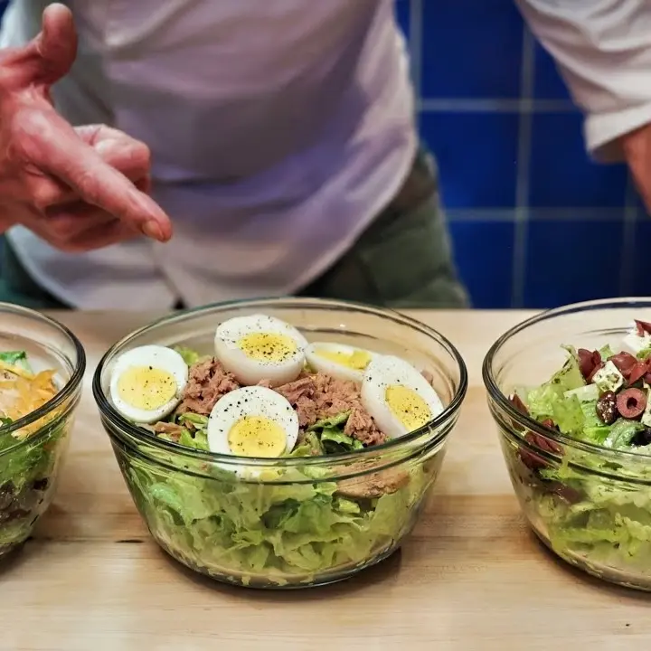 Tuna Salad with Eggs