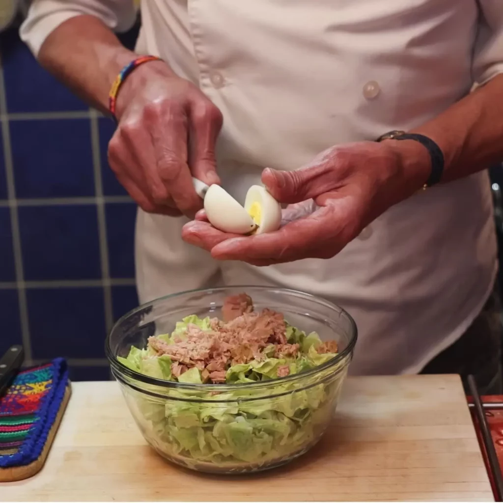 Tuna Salad with Eggs