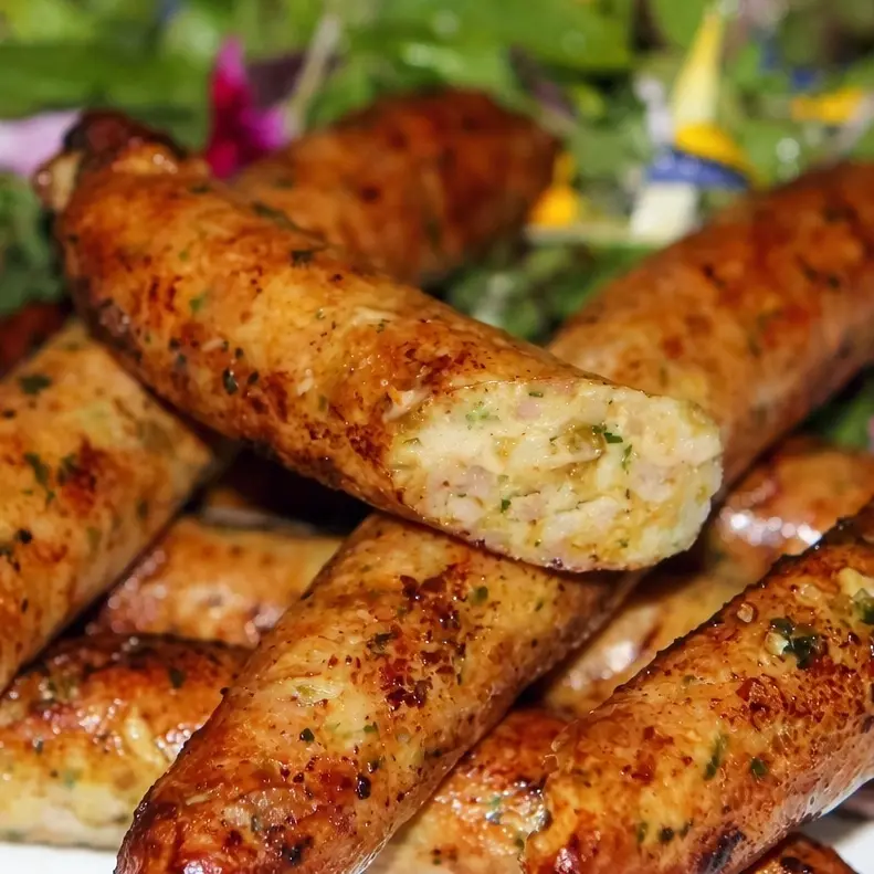 Homemade Chicken Sausages