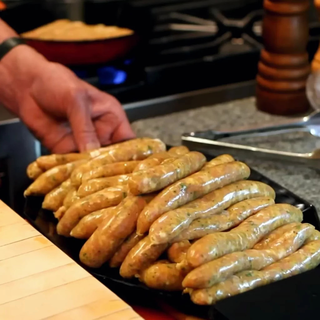 Homemade Chicken Sausages 