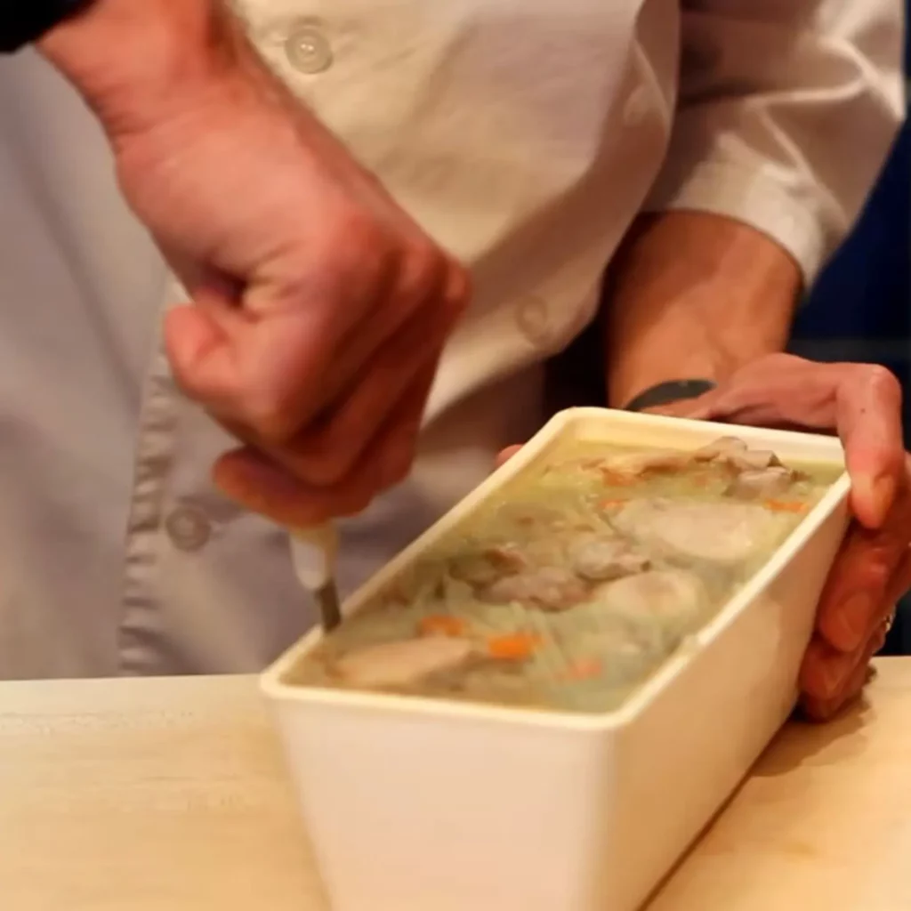 Chicken Terrine in Aspic 