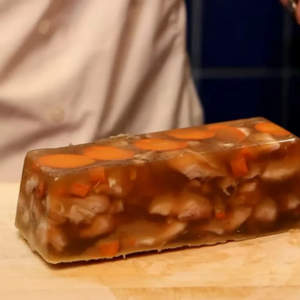 Chicken Terrine in Aspic 
