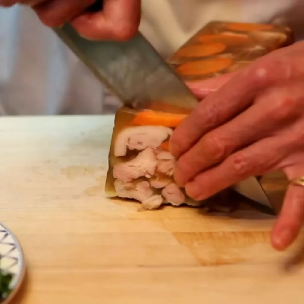 Chicken Terrine in Aspic 