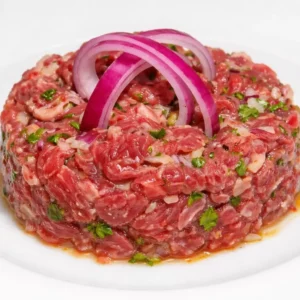 Tartare de bœuf facile