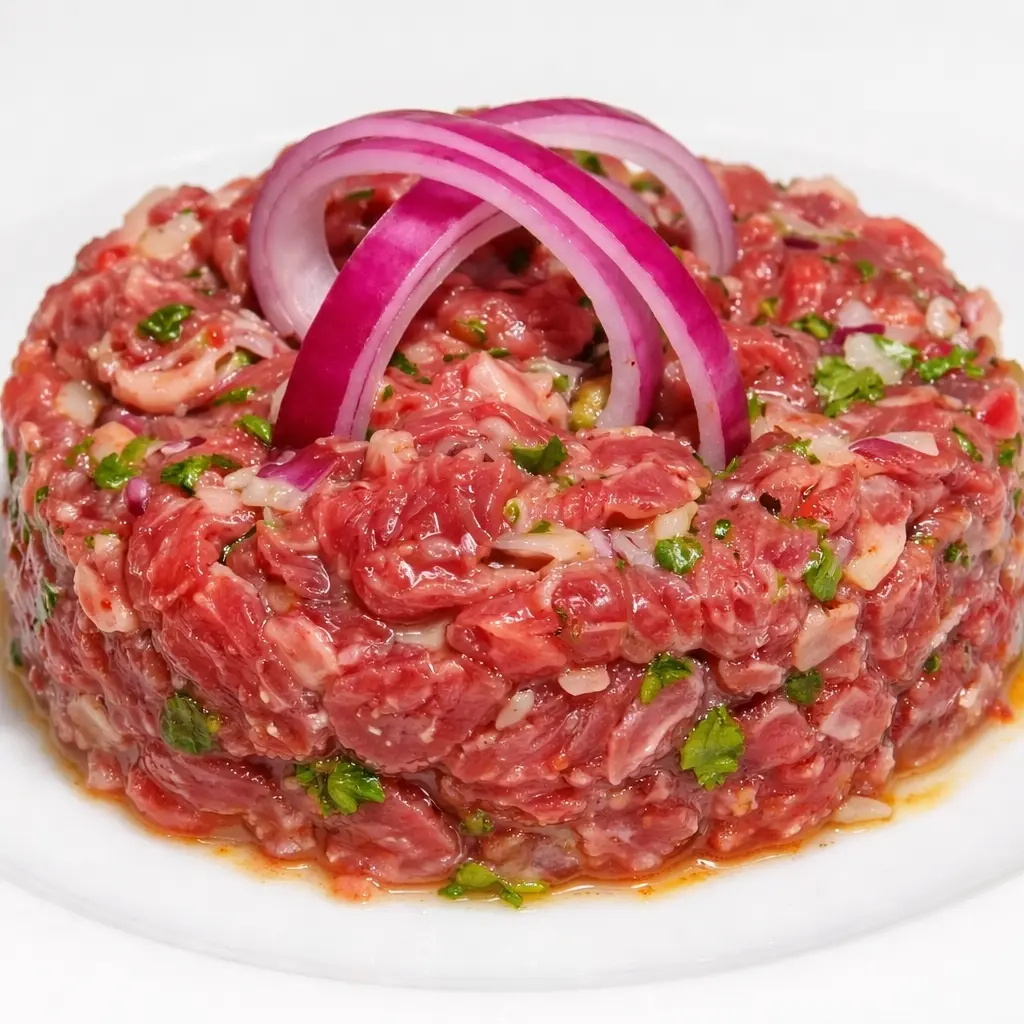 Tartare de b&oelig;uf facile