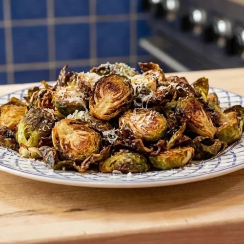 Crispy Air Fryer Brussels Sprouts