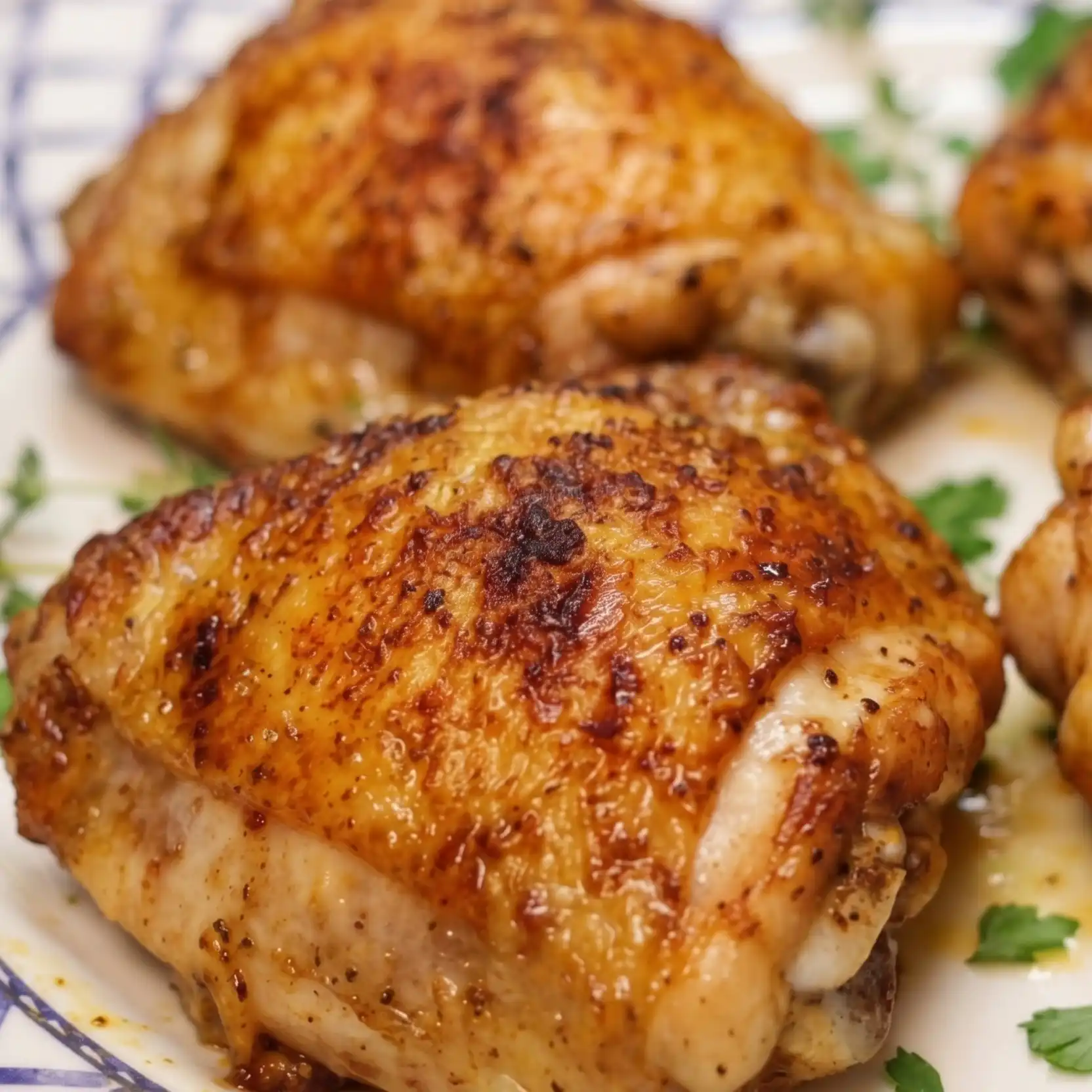 Easy Air Fryer Chicken Thighs, Crispy, Juicy, and Ready Fast
