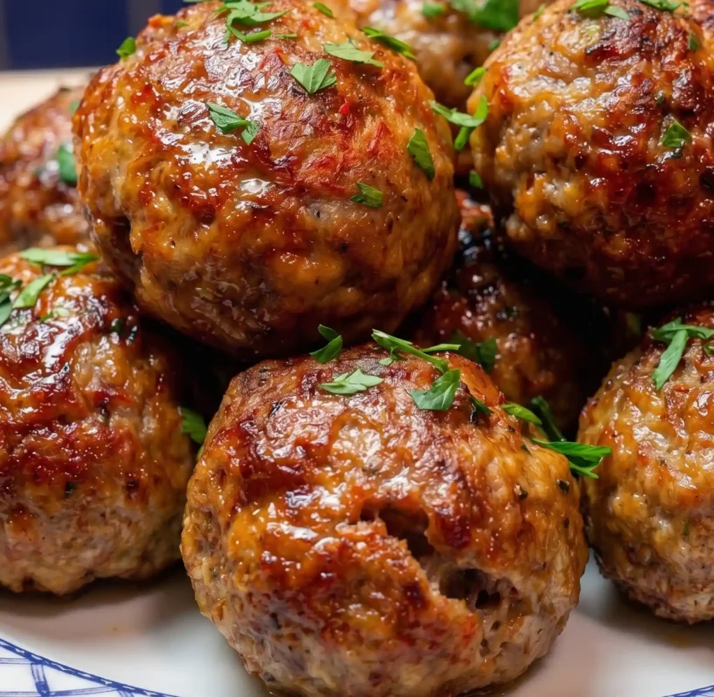 Boulettes de viande &agrave; la friteuse &agrave; air