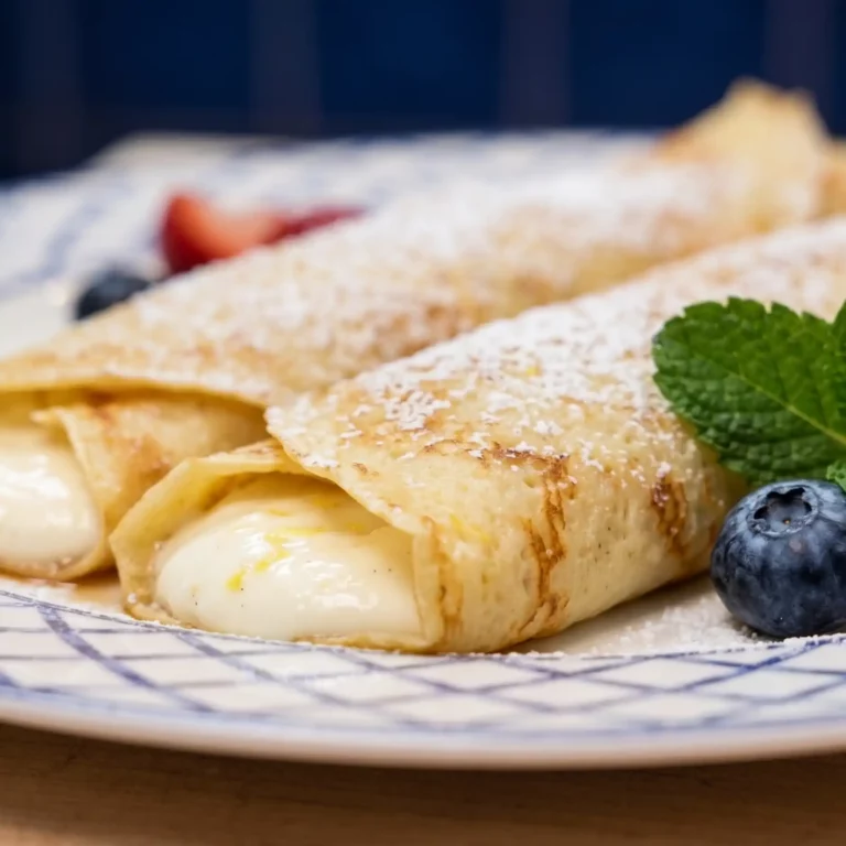 Garniture de crêpes au cottage cheese facile