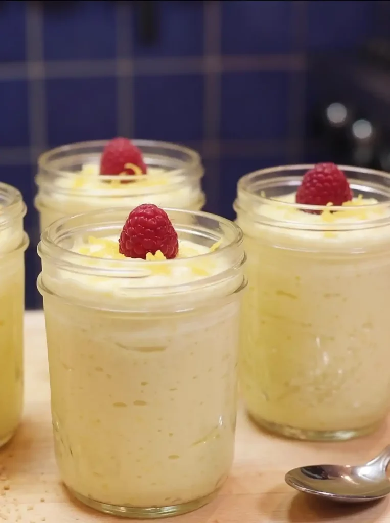 Mousse au citron et cottage cheese facile en 15 minutes