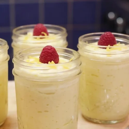 Easy 15-Minute Cottage Cheese Lemon Mousse