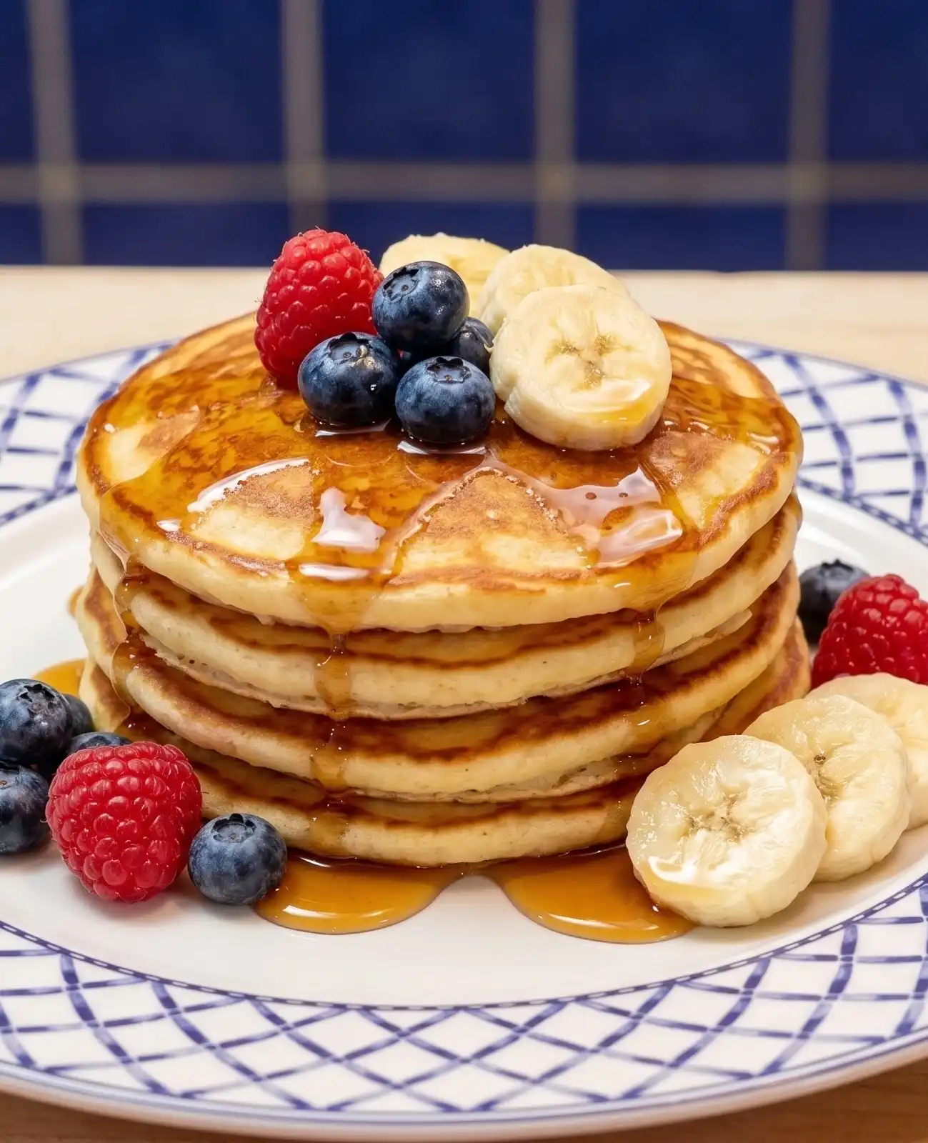 Fluffy Cottage Cheese Pancakes