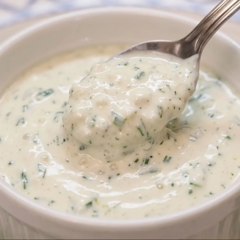 Fast Cottage Cheese Ranch Dip