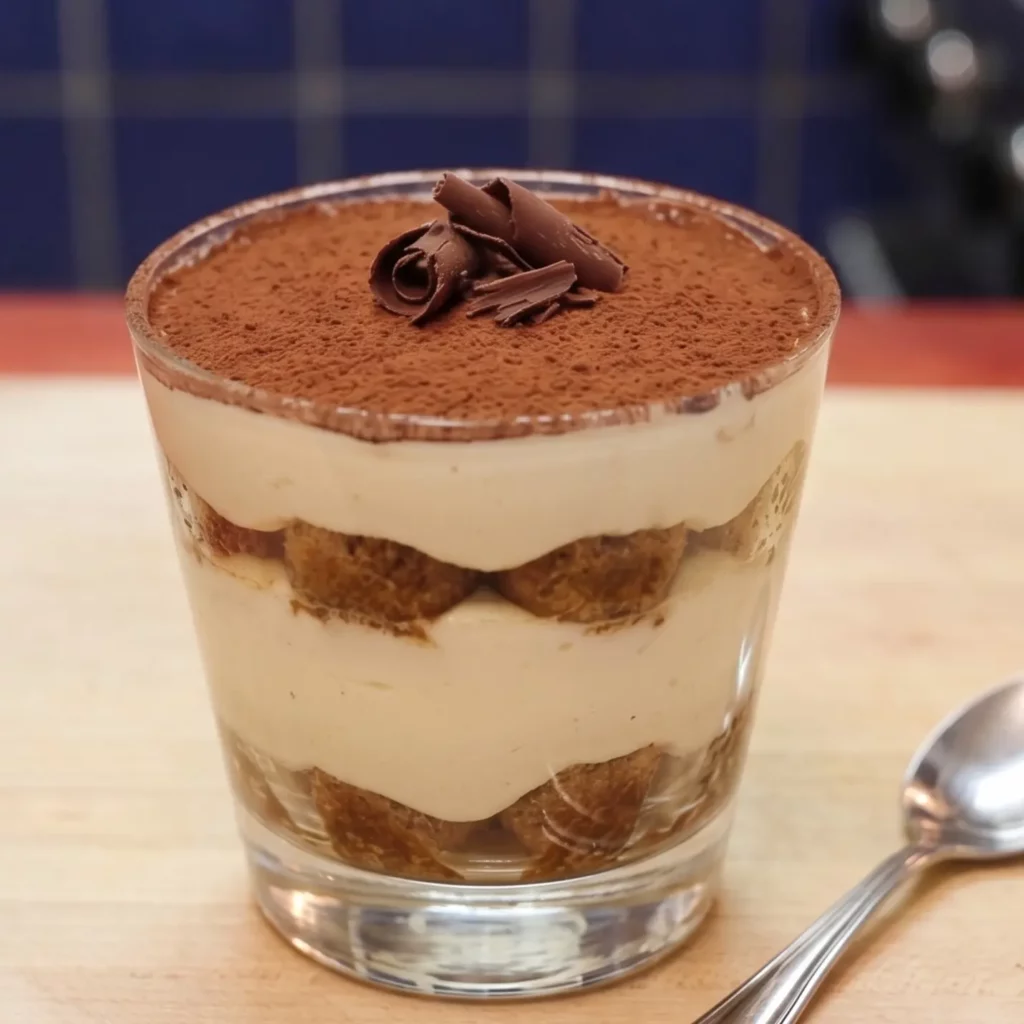 Coupes tiramisu au cottage cheese pr&ecirc;tes en 15 minutes
