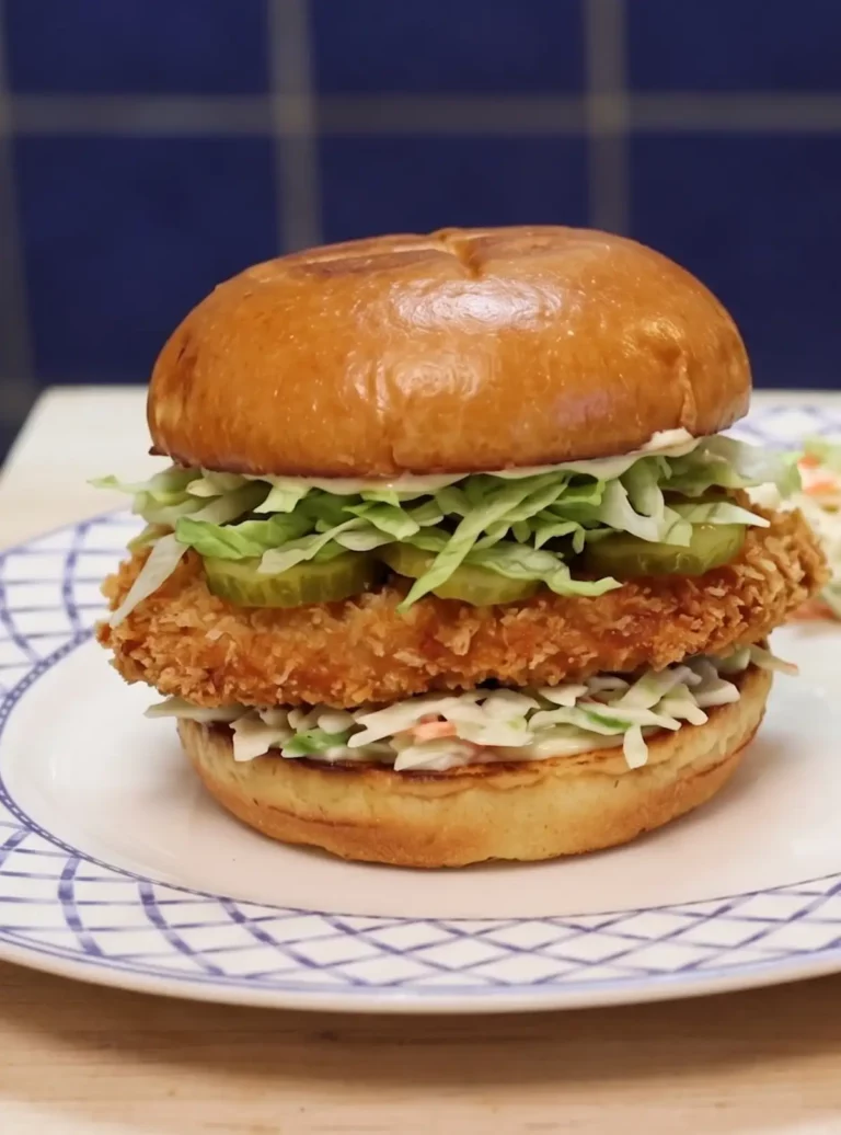 Crispy Pork Cutlet Sandwich