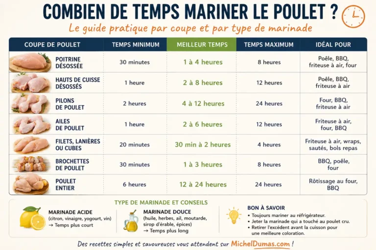 Comment mariner le poulet