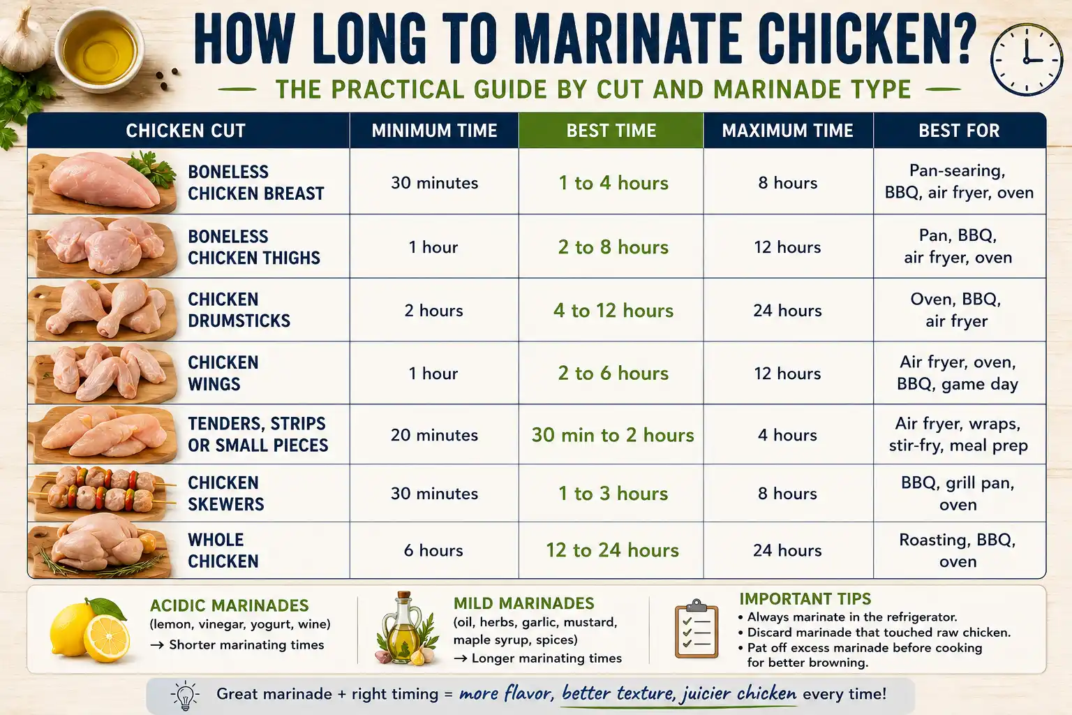 How Long Do I Marinate Chicken