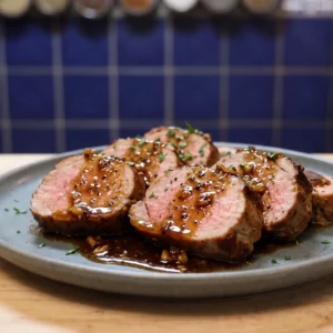 Easy Honey Garlic Pork Tenderloin