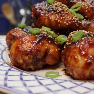 Pilons de poulet à la coréenne