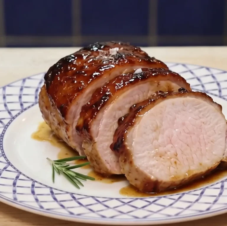 Easy Maple Glazed Pork Roast