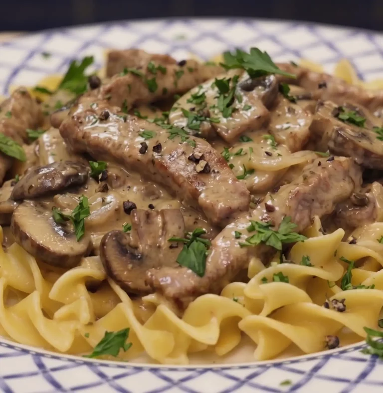 Creamy Pork Stroganoff in 30 Minutes