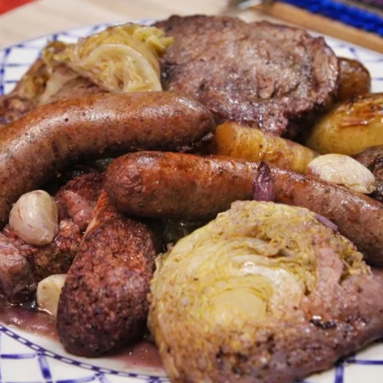 French Pork and Cabbage Pot&eacute;e Recipe