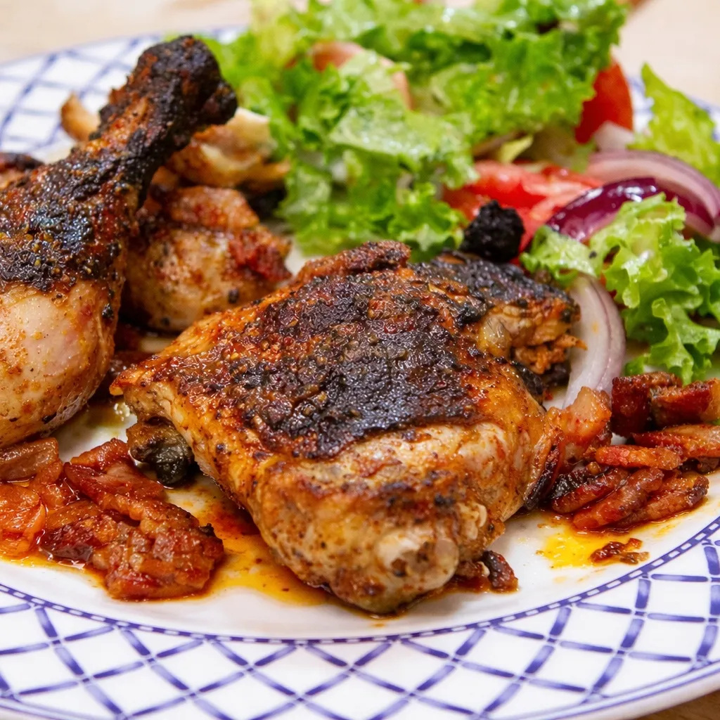Grilled Piri Piri Chicken Recipe With Lemon, Garlic, and Herbs