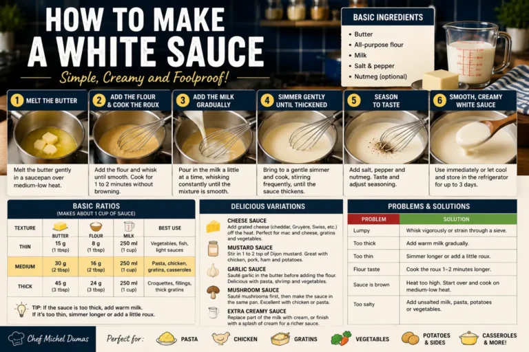 How to Make a White Sauce