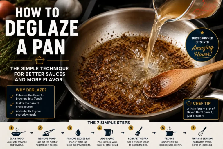 How to Deglaze a Pan: A Simple Technique for Better Sauces and More Flavor