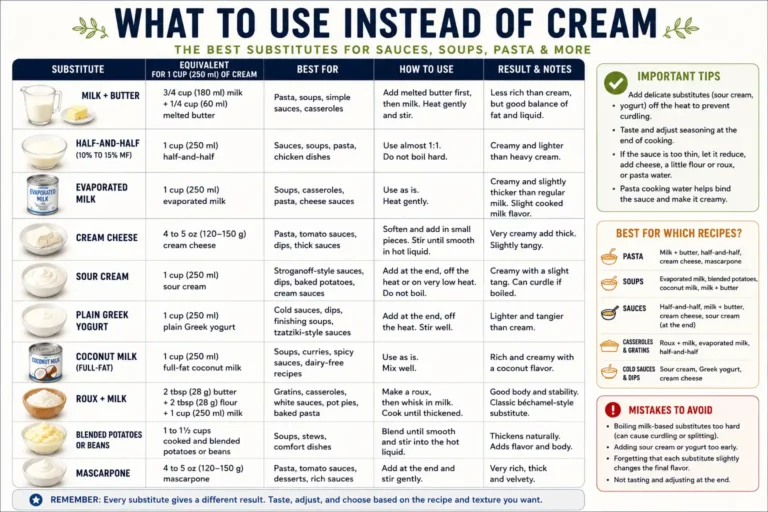 What to Use Instead of Cream