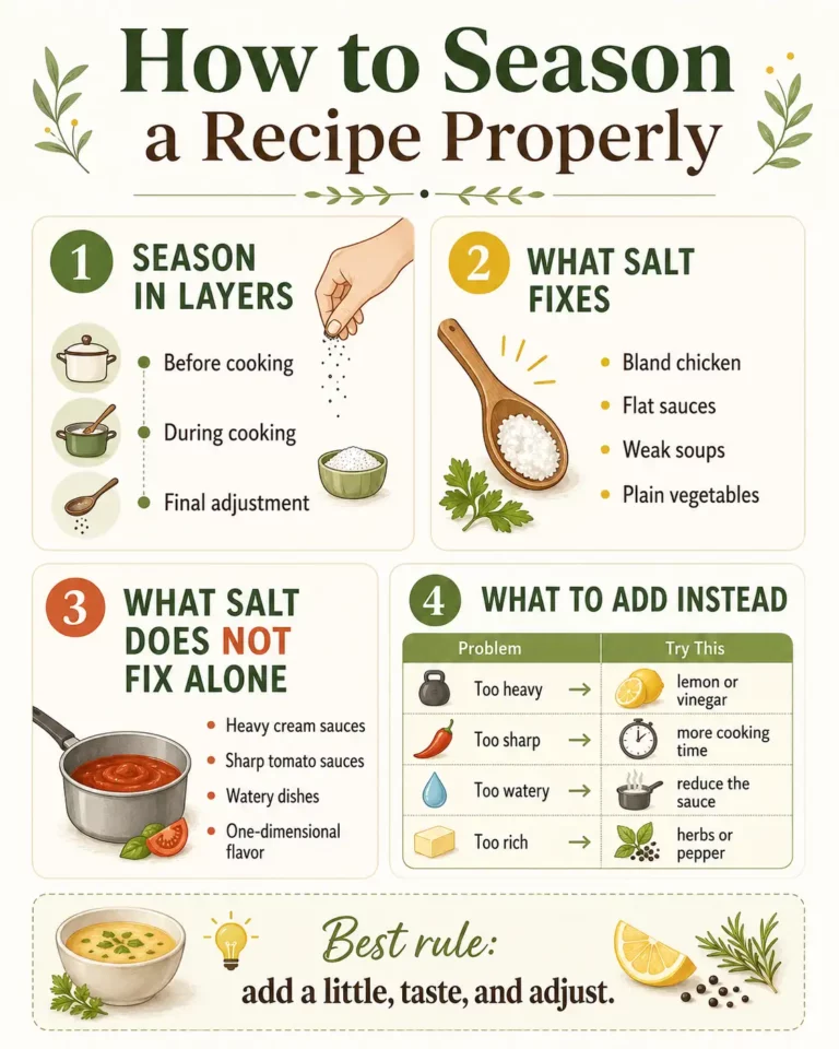 How to Season a Recipe Properly