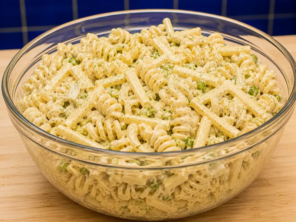 Asian Pasta Salad with Bamboo Shoots
