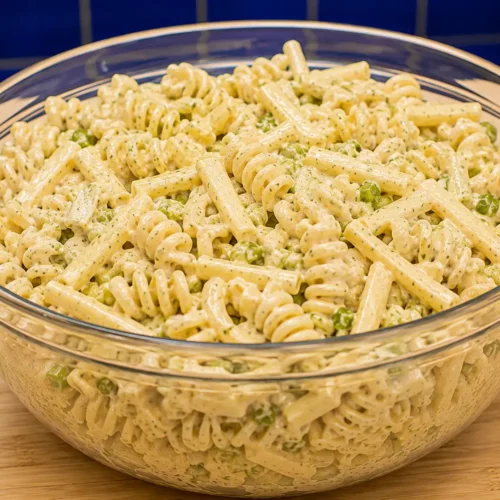 Asian Pasta Salad with Bamboo Shoots