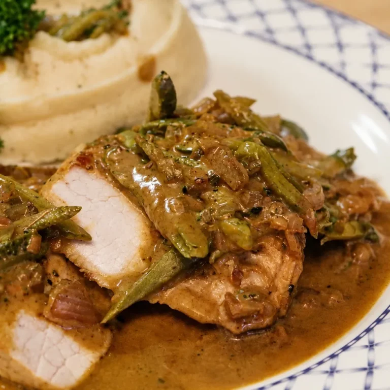 Côtes de porc charcutières