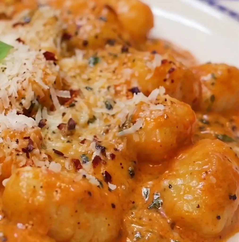 Gnocchis crémeux à la tomate en une poêle
