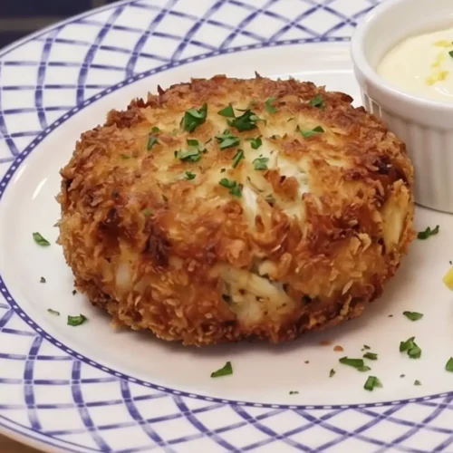Crispy Crab Cakes with Lemon Mayo