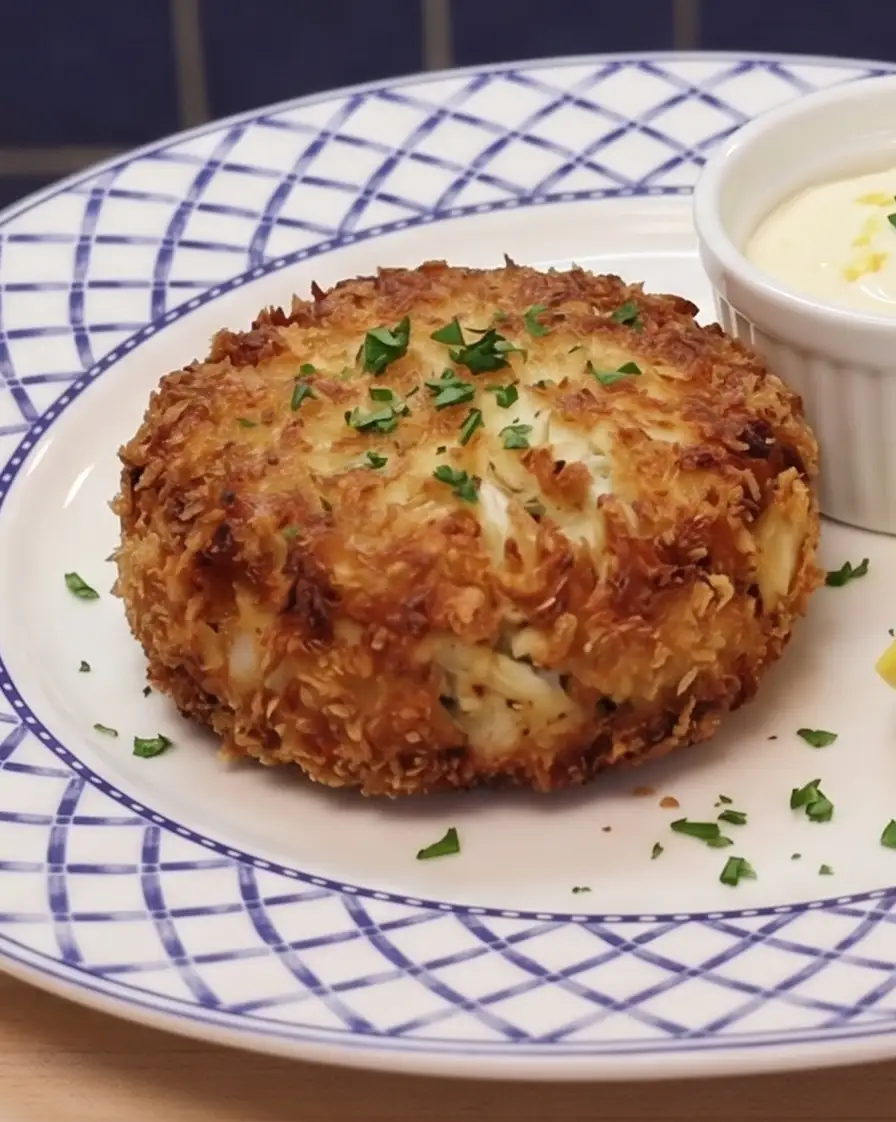 Crispy Crab Cakes with Lemon Mayo
