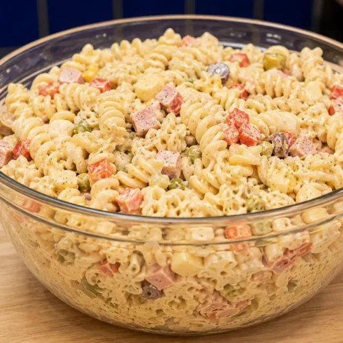 Salade de p&acirc;tes grecque facile avec feta