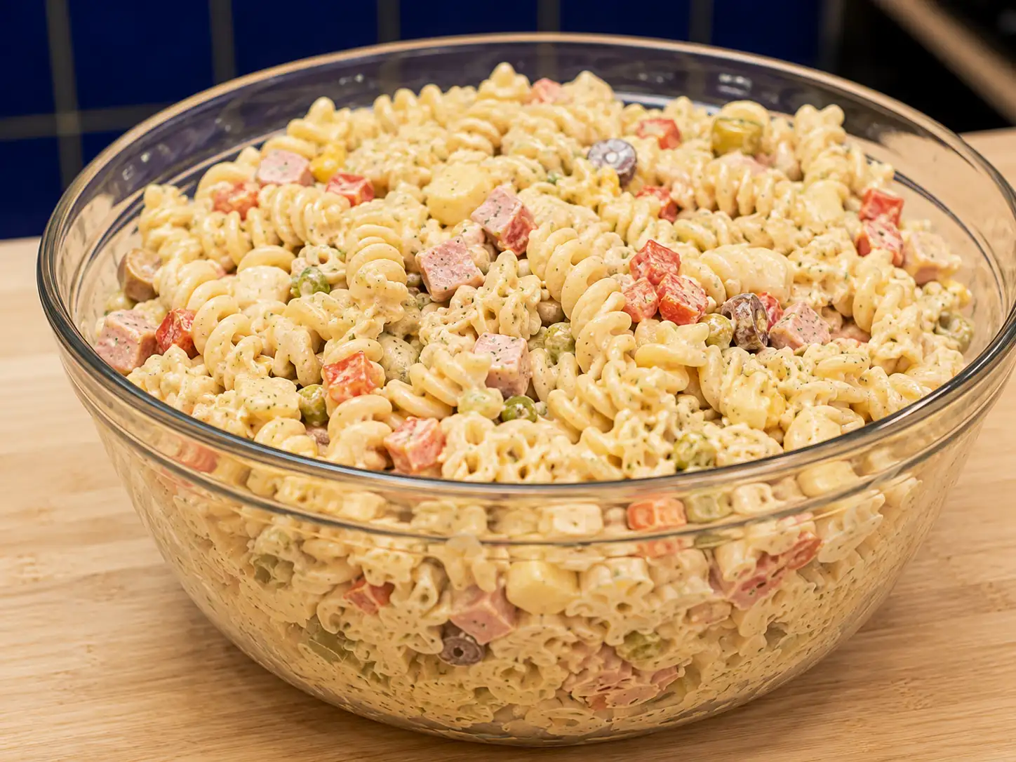Salade de pâtes grecque facile avec feta