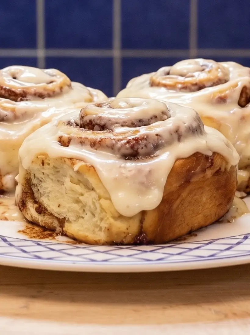 Homemade Cinnamon Rolls with Cream Cheese Icing