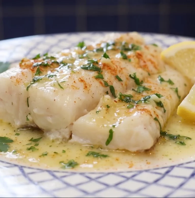 Lemon Butter Baked Cod in the Oven