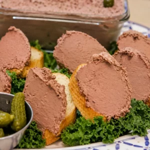 Chicken Liver Mousse with Duck Fat and Cognac