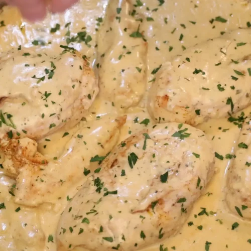 Poulet Boursin crémeux facile