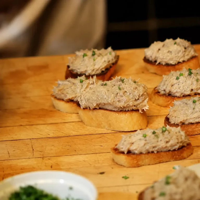 Rillettes de lapin maison au gras de canard