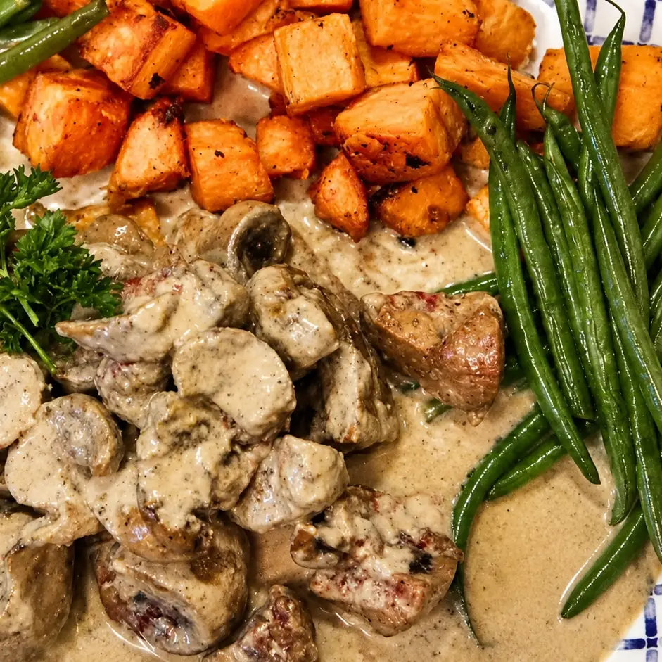 Veal Kidneys with Dijon Mustard Cream Sauce